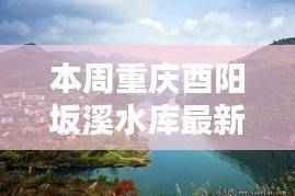 重庆酉阳坂溪水库智能科技新品亮相,开启未来生活新篇章体验