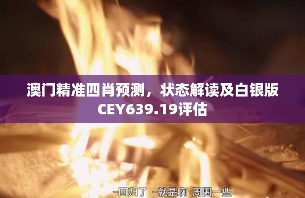 澳门精准四肖预测,状态解读及白银版CEY639.19评估