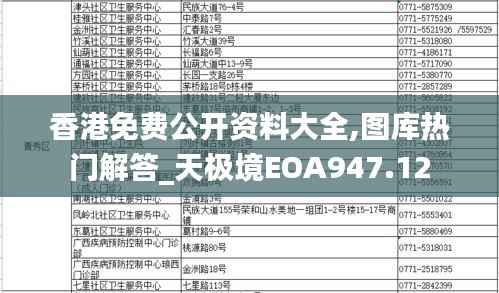 香港免费公开资料大全,图库热门解答_天极境EOA947.12