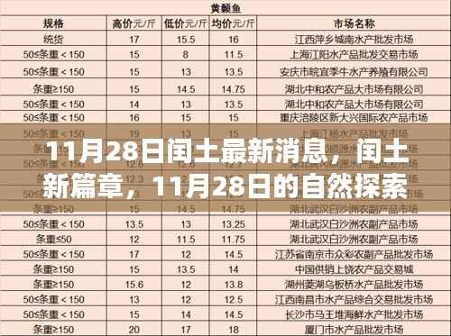 闰土新篇章,11月28日自然探索之旅,追寻内心宁静与欢笑