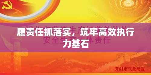 履责任抓落实,筑牢高效执行力基石